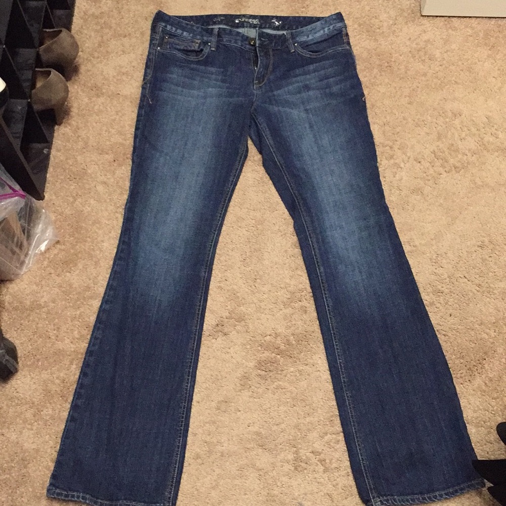 Express 10l bootcut jeans